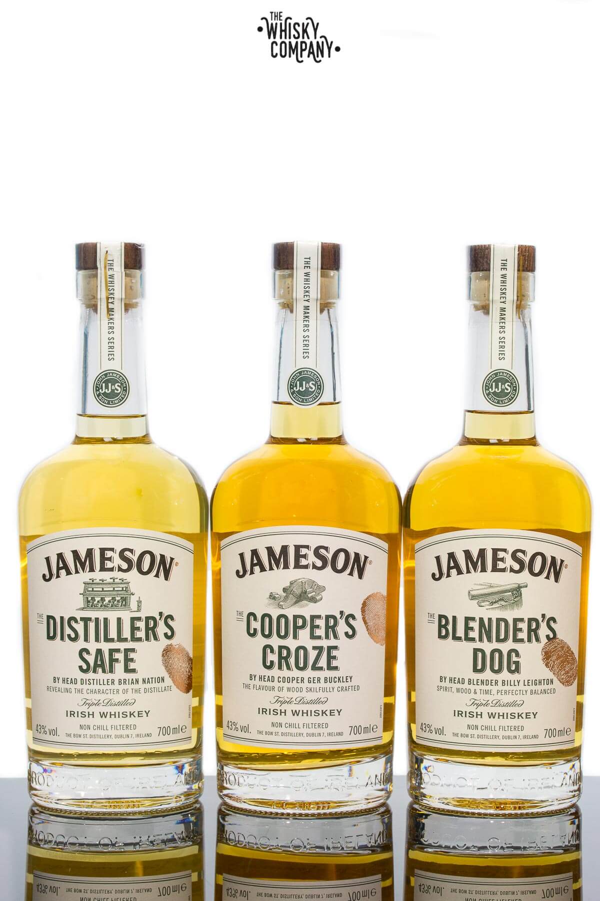 Jameson Triple Pack Triple Distilled Irish Whiskey