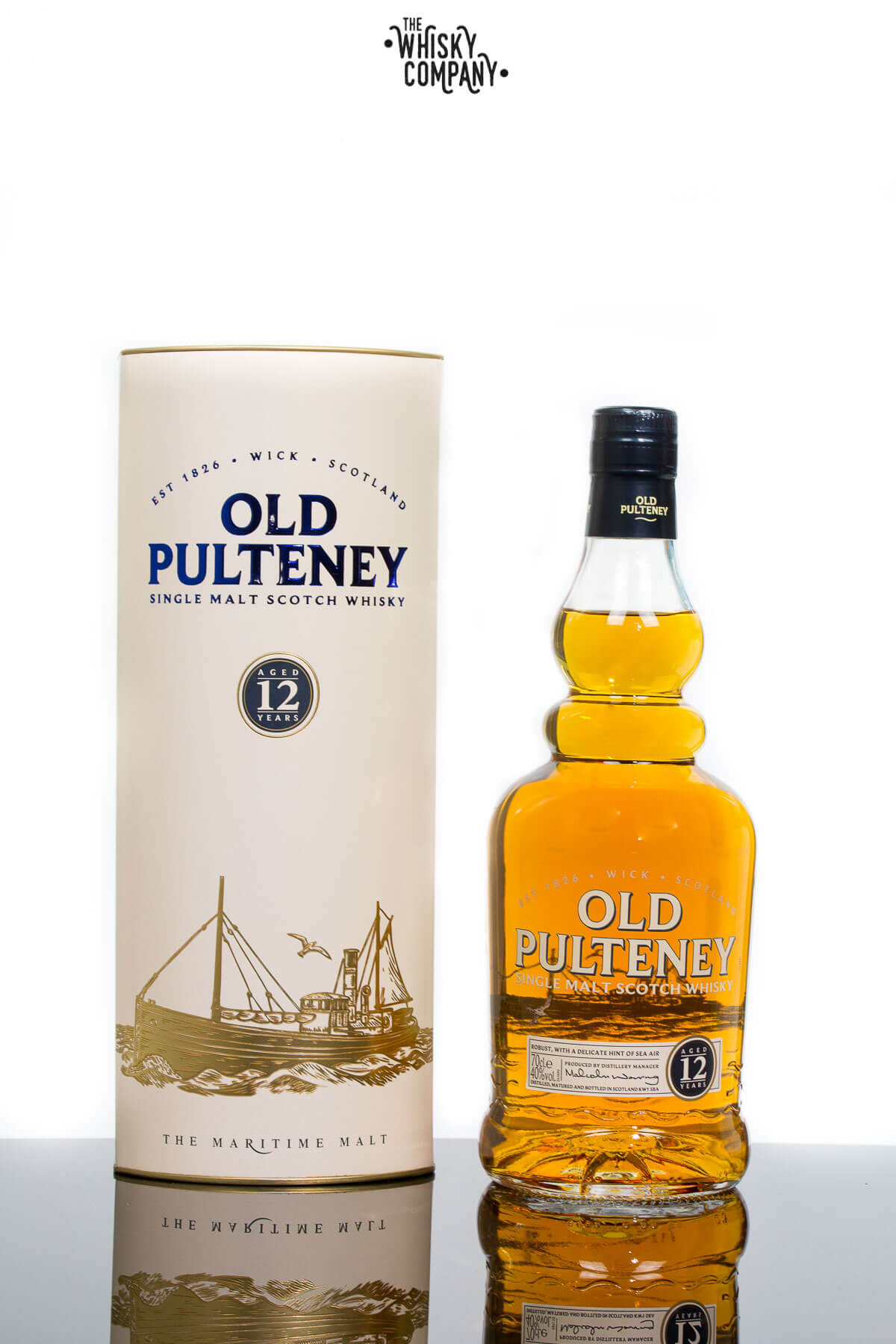 Old Pulteney Aged 12 Years Highland Single Malt Scotch Whisky