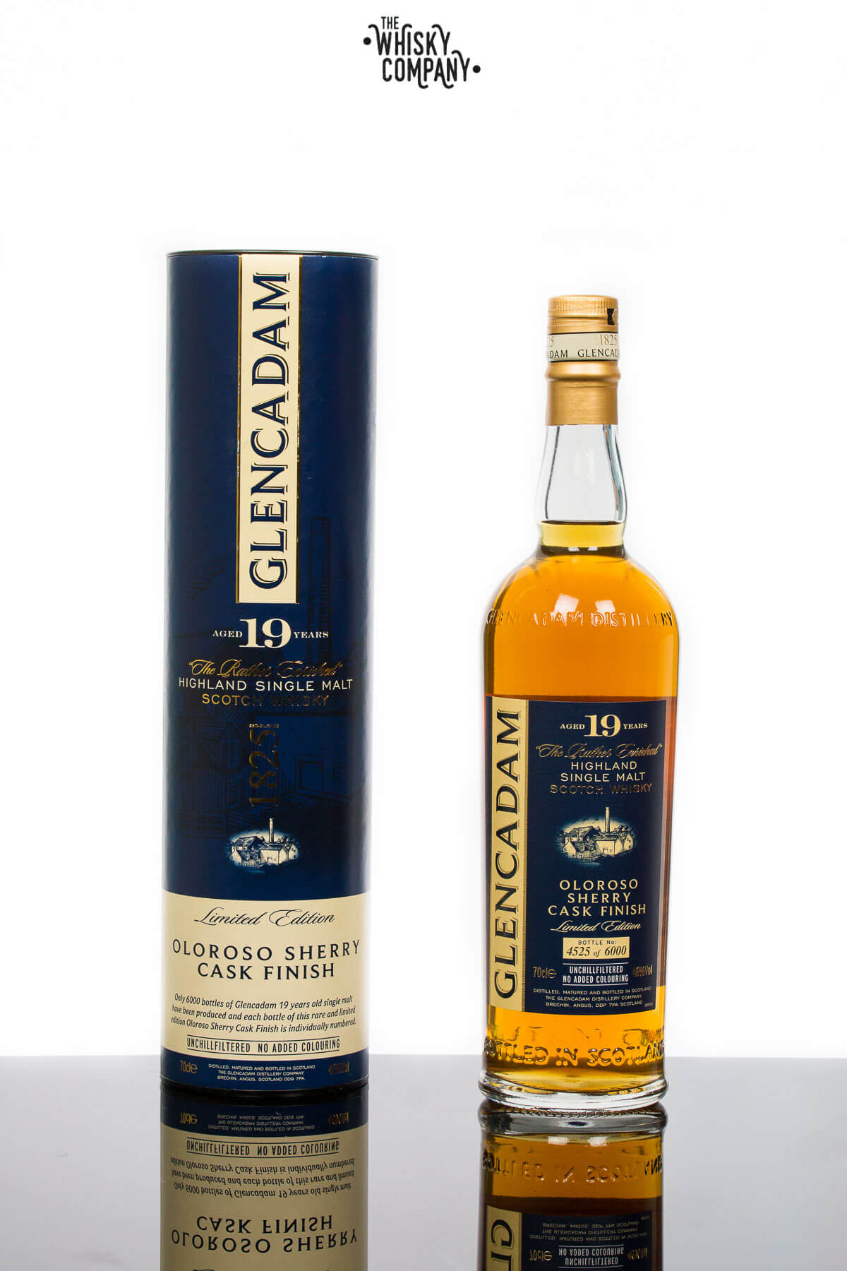 Glencadam Aged 19 Years Oloroso Sherry Finish Highland Single Malt