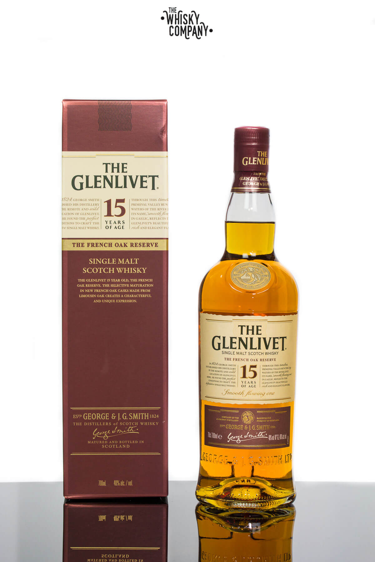 The Glenlivet 15 Year Old French Oak Reserve Single Malt Scotch Whisky