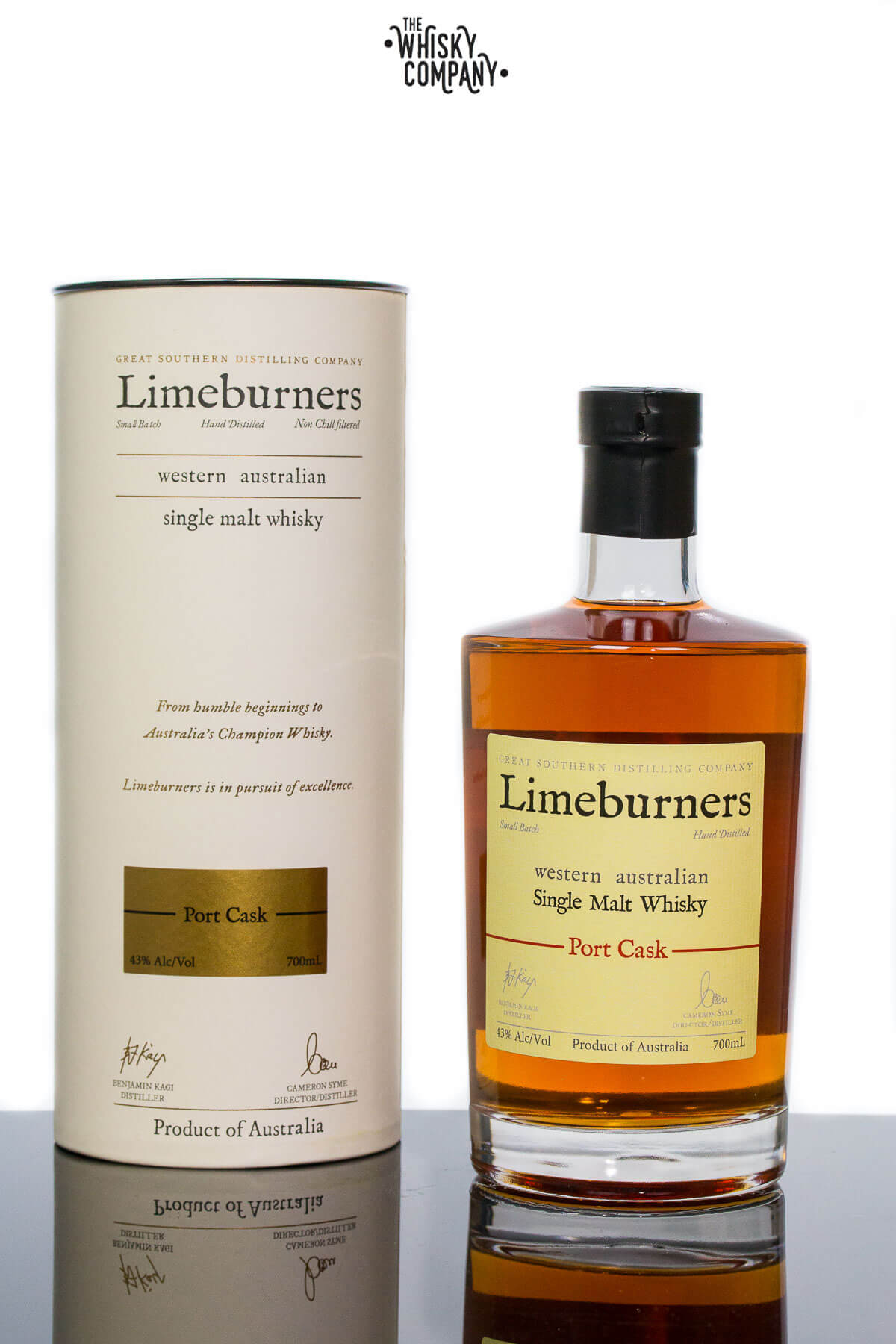 Limeburners Port Cask Small Batch Australian Single Malt Whisky (700ml)