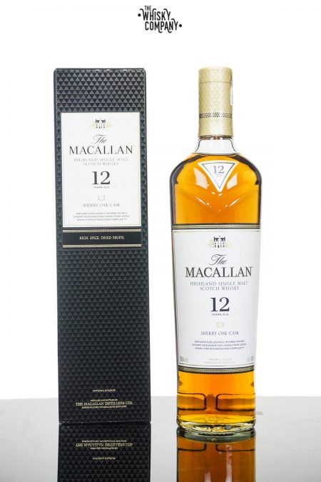 The Macallan 12 Years Old Sherry Oak Single Malt Scotch Whisky (700ml)