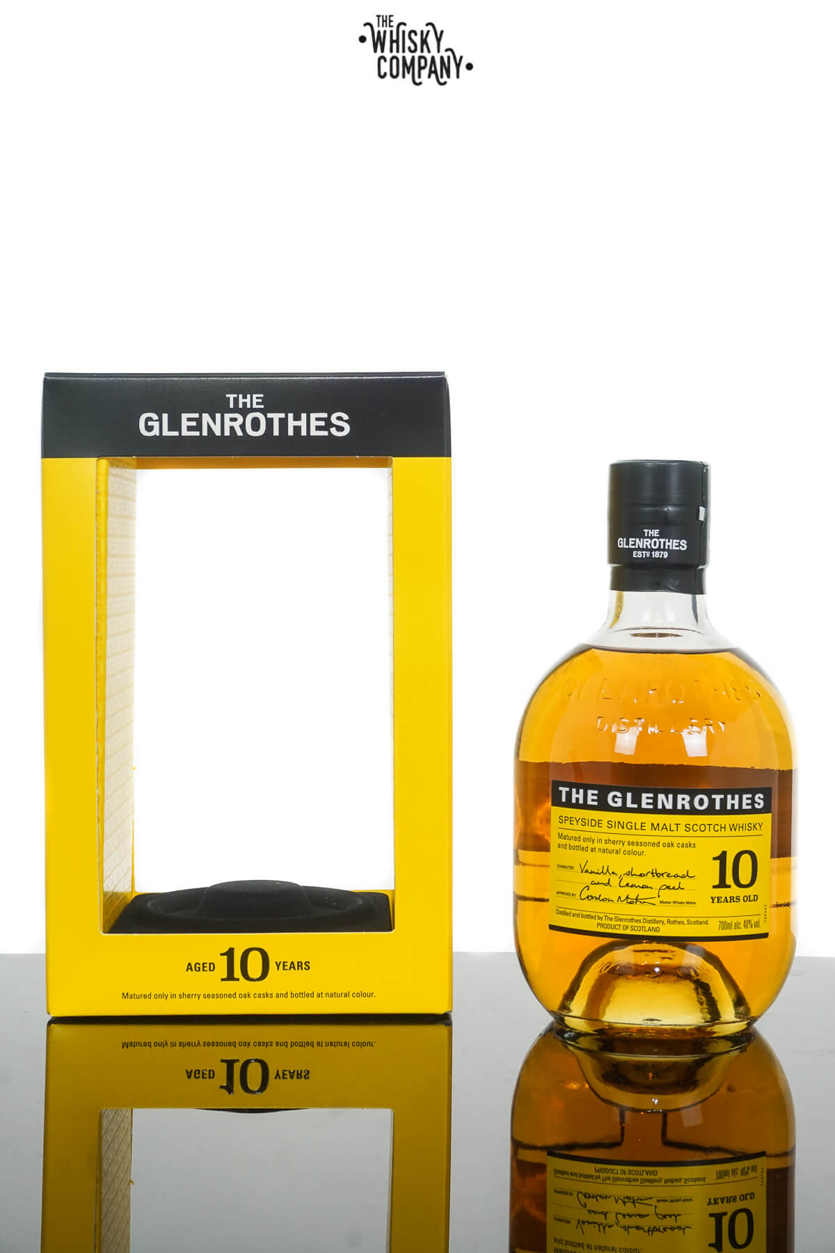 Glenrothes 10 Year Old Single Malt Scotch Whisky (700ml)