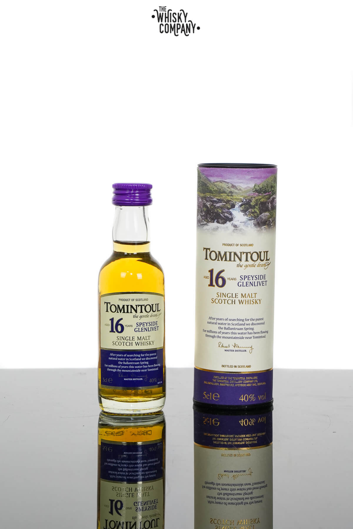 Tomintoul 16 Years Old Speyside Single Malt Scotch Whisky (50ml)