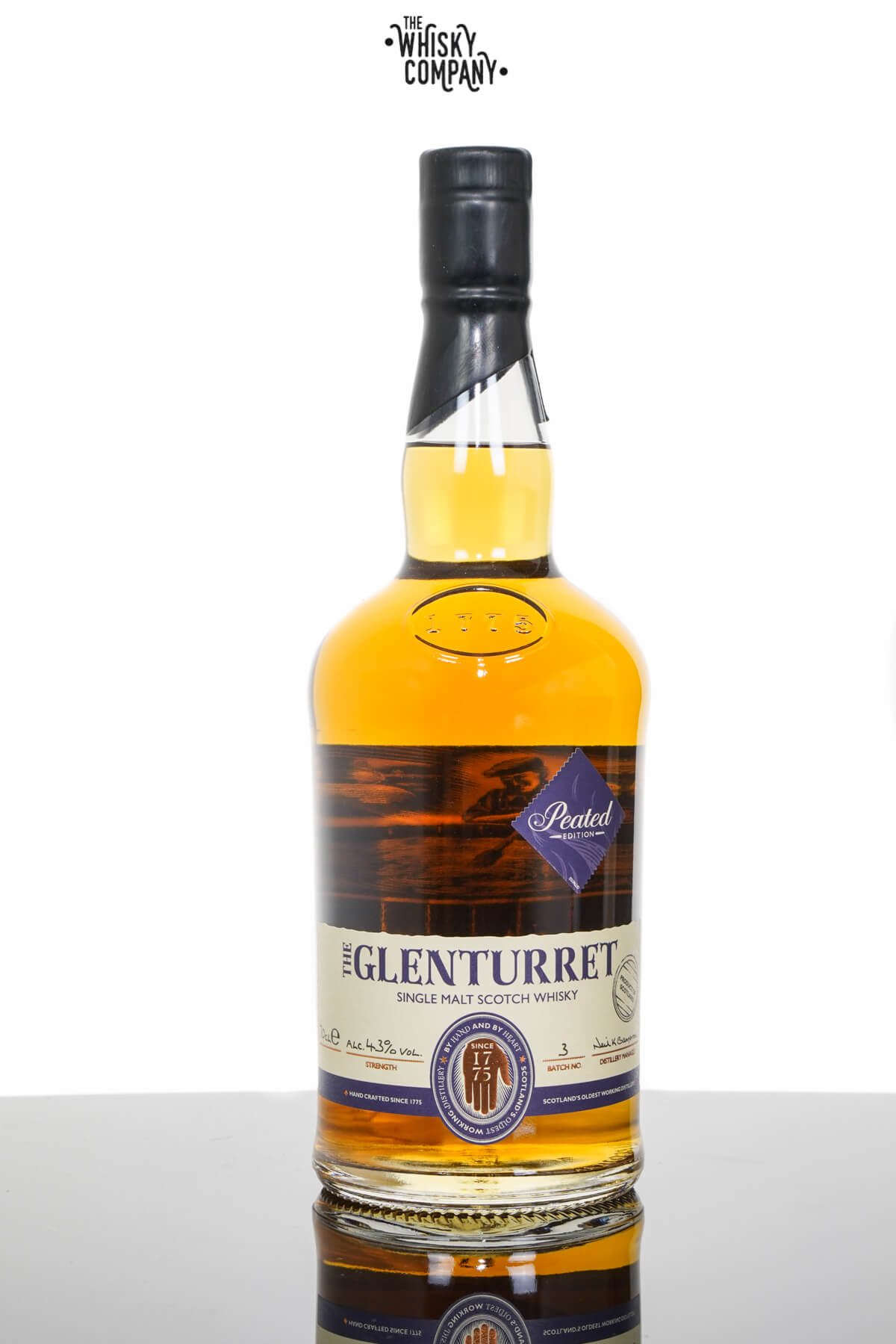 Glenturret Peated Highland Single Malt Scotch Whisky Batch 3 (700ml)