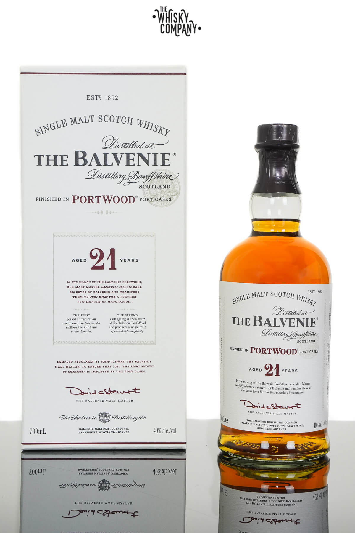 The Balvenie Aged 21 Years Portwood Finish Single Malt Scotch Whisky