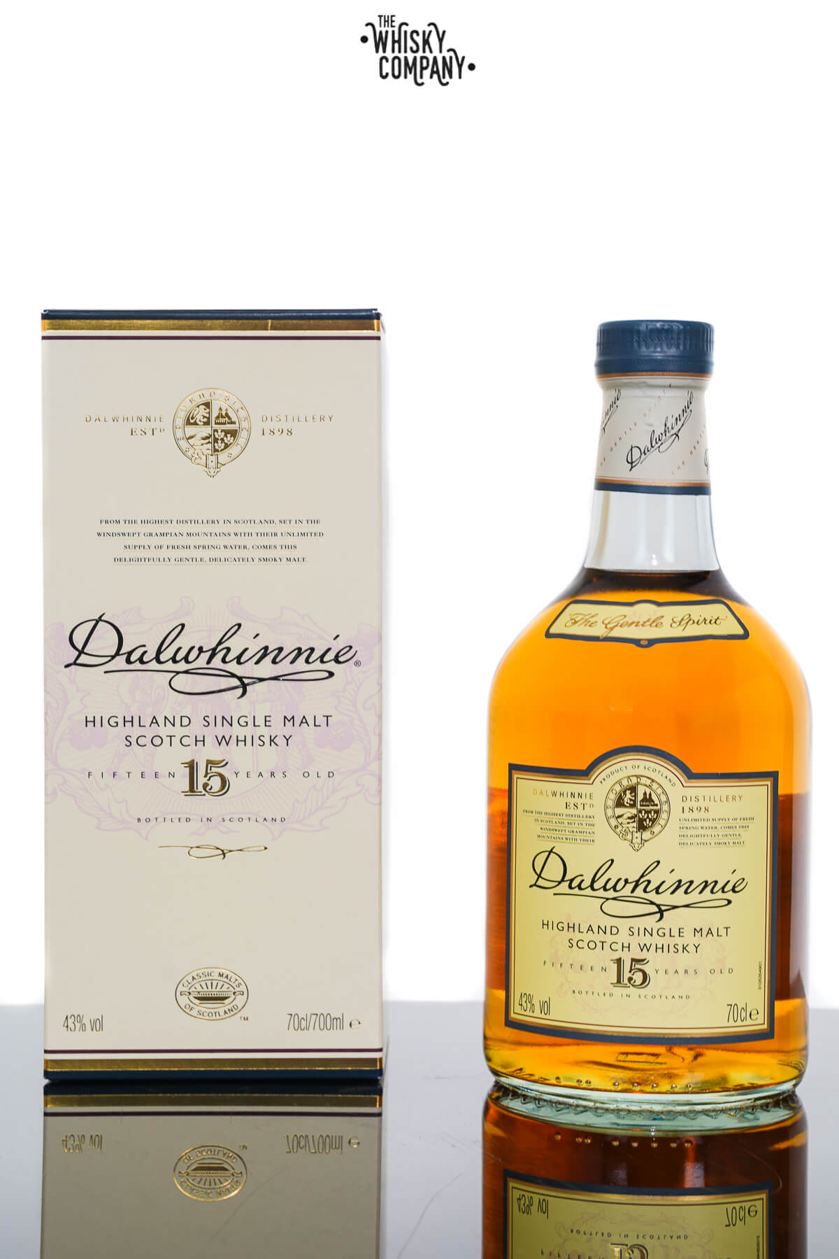 Dalwhinnie 15 Years Old Highland Single Malt Scotch Whisky (700ml)
