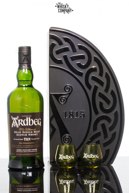 Ardbeg Ten Islay Single Malt Scotch Whisky Gift Pack (700ml)