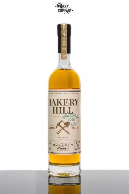 Bakery Hill 'A Wisp Of Smoke' Peated Malt Cask Strength Australian Single Malt Whisky (500ml)