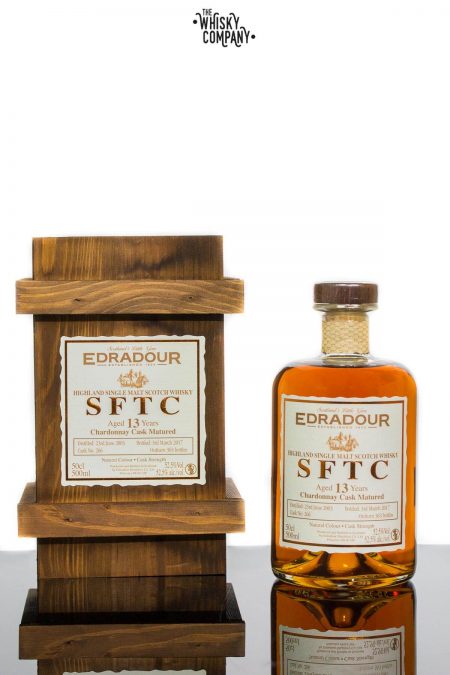 Edradour SFTC Aged 13 Years Chardonnay Cask Matured Single Malt Scotch Whisky (500ml)