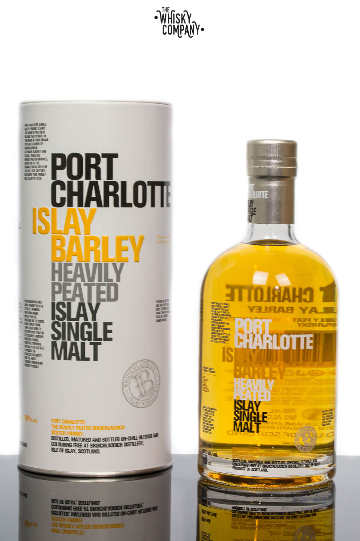 Bruichladdich Port Charlotte Scottish Barley Heavily Peated Islay Single  Malt Scotch Whisky