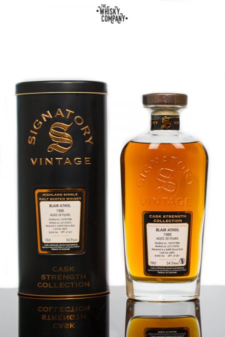Blair Athol 1988 Aged 28 Years Single Malt Scotch Whisky - Signatory Vintage (700ml)