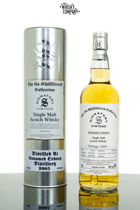 Unnamed Orkney 2005 Aged 13 Years Single Malt Scotch Whisky - Signatory Vintage (700ml)