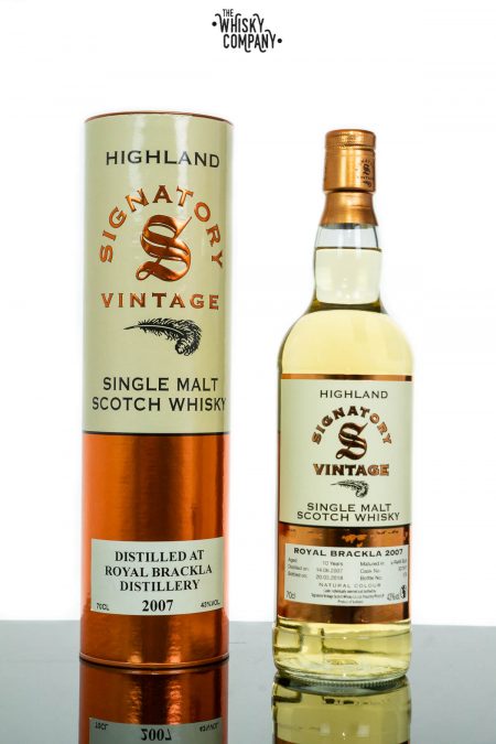 Royal Brackla 2007 Aged 10 Years Single Malt Scotch Whisky - Signatory Vintage (700ml)
