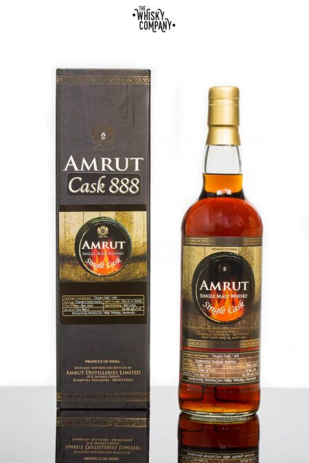 Amrut Cask 888 Virgin Oak Matured Indian Single Cask Whisky (700ml)