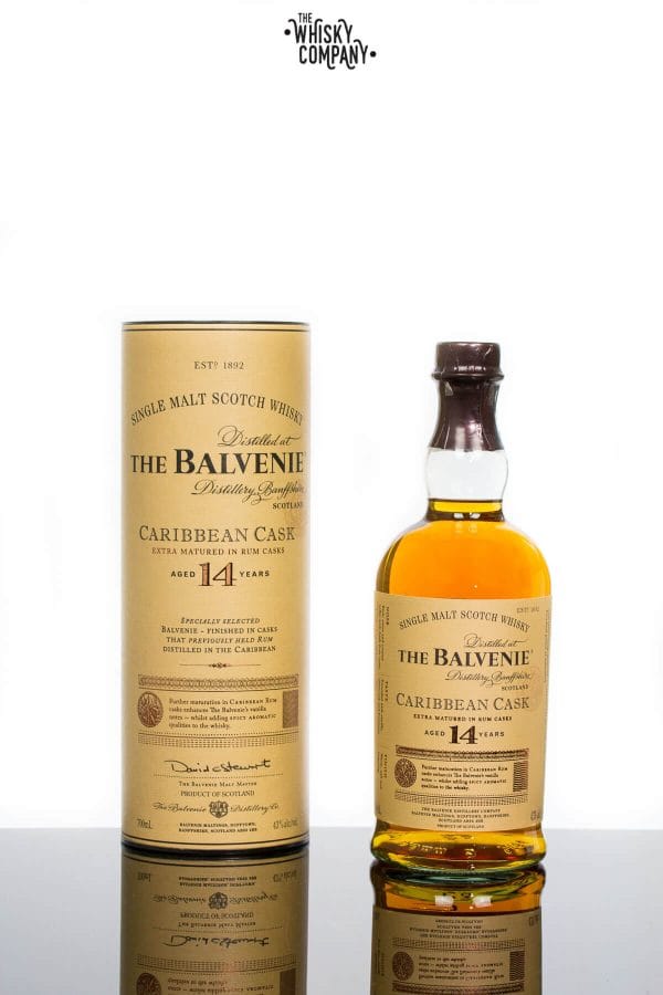 The Balvenie Aged 14 Years Caribbean Cask Speyside Single Malt Scotch Whisky (700ml)