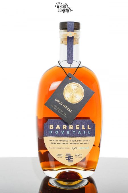 Barrel Craft Spirits Dovetail Cask Strength Whiskey (750ml)