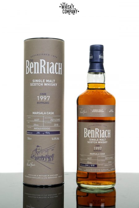 1997 The BenRiach 20 Years Old (Cask 4437) Single Cask Scotch Whisky (700ml)