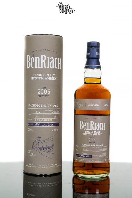 2005 The BenRiach 12 Years Old (Cask 5014) Single Cask Scotch Whisky (700ml)
