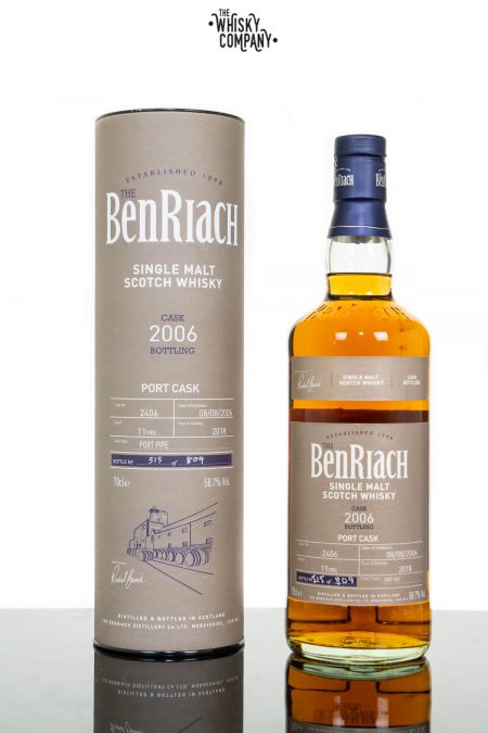2006 The BenRiach 11 Years Old (Cask 2406) Single Cask Scotch Whisky (700ml)