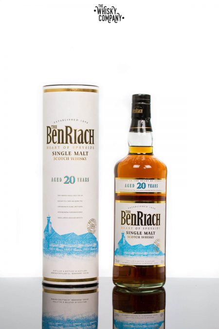 BenRiach Aged 20 Years Speyside Single Malt Scotch Whisky (700ml)