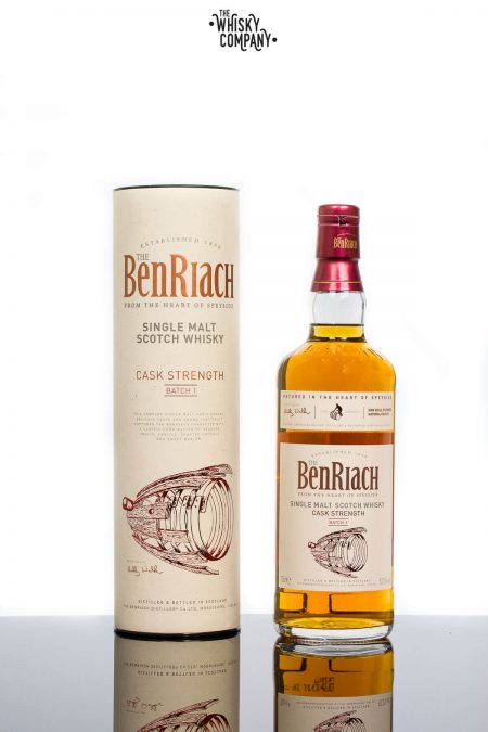 BenRiach Cask Strength Batch 1 Speyside Single Malt Scotch Whisky (700ml)