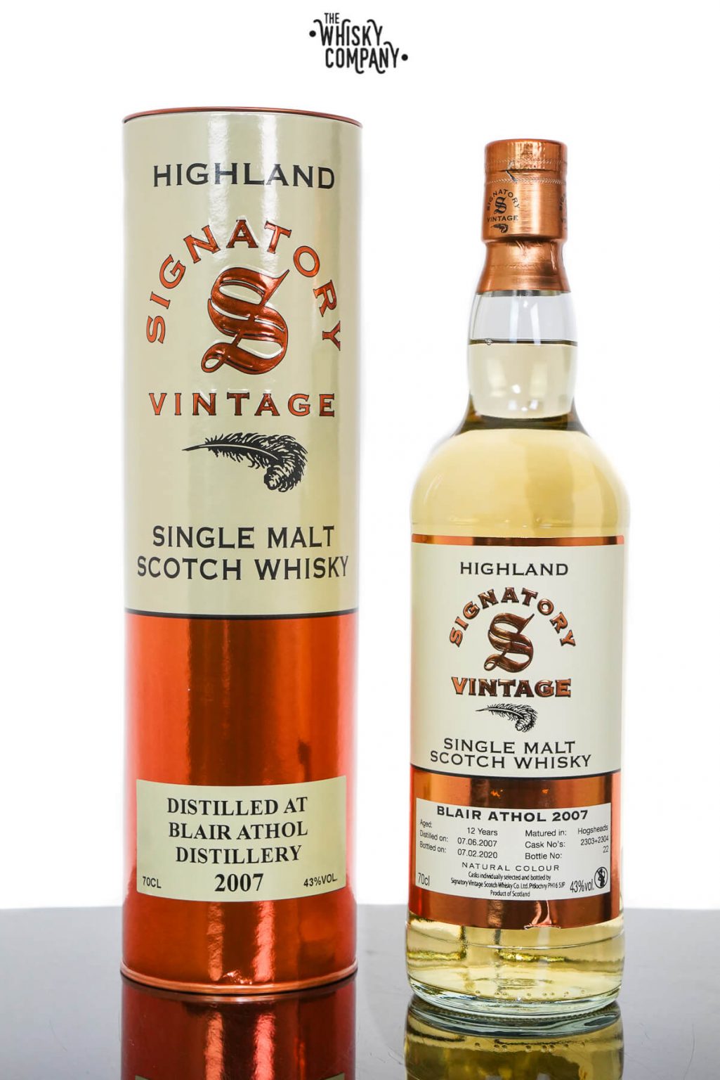 Blair Athol 2007 Highland Single Malt Scotch Whisky Signatory Vintage