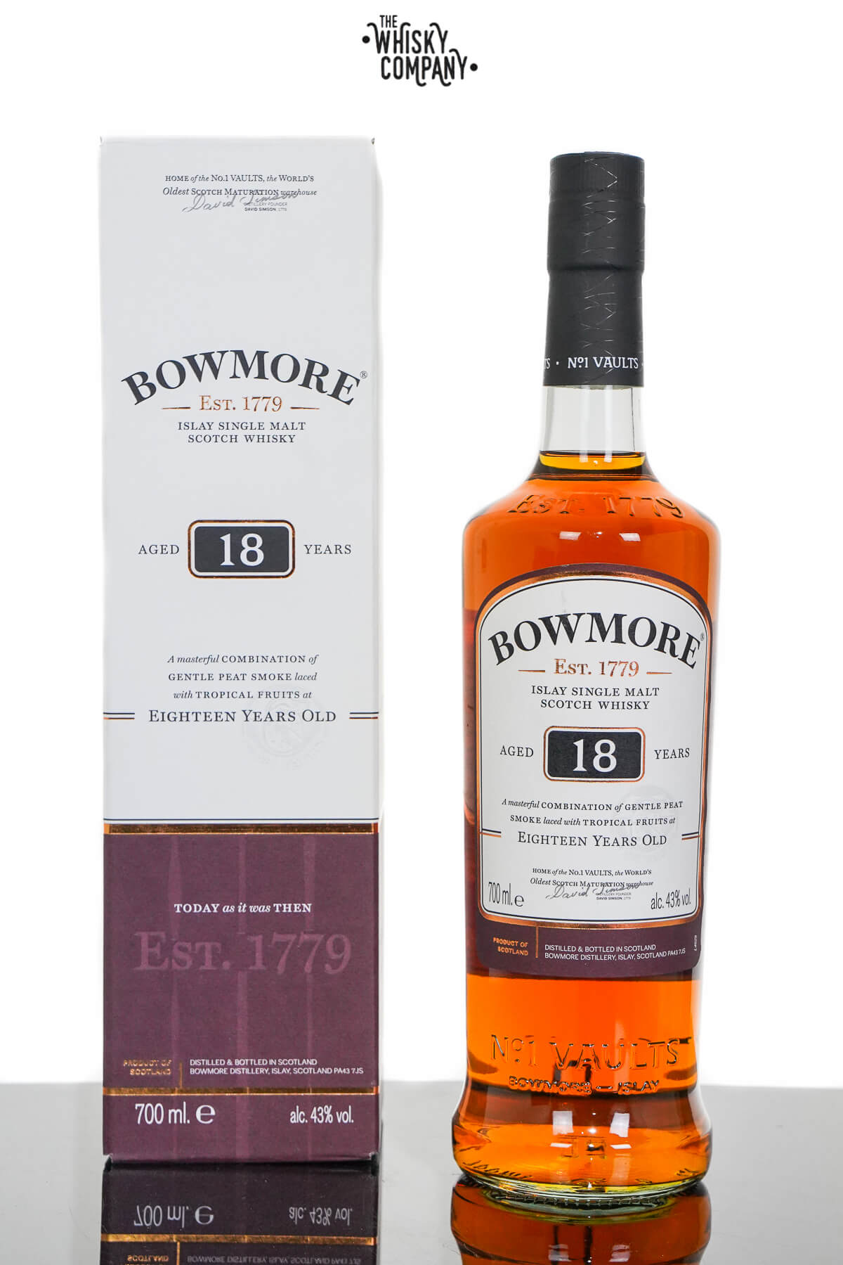 Bowmore Aged 18 Years | Islay Scotch Whisky | The Whisky Company