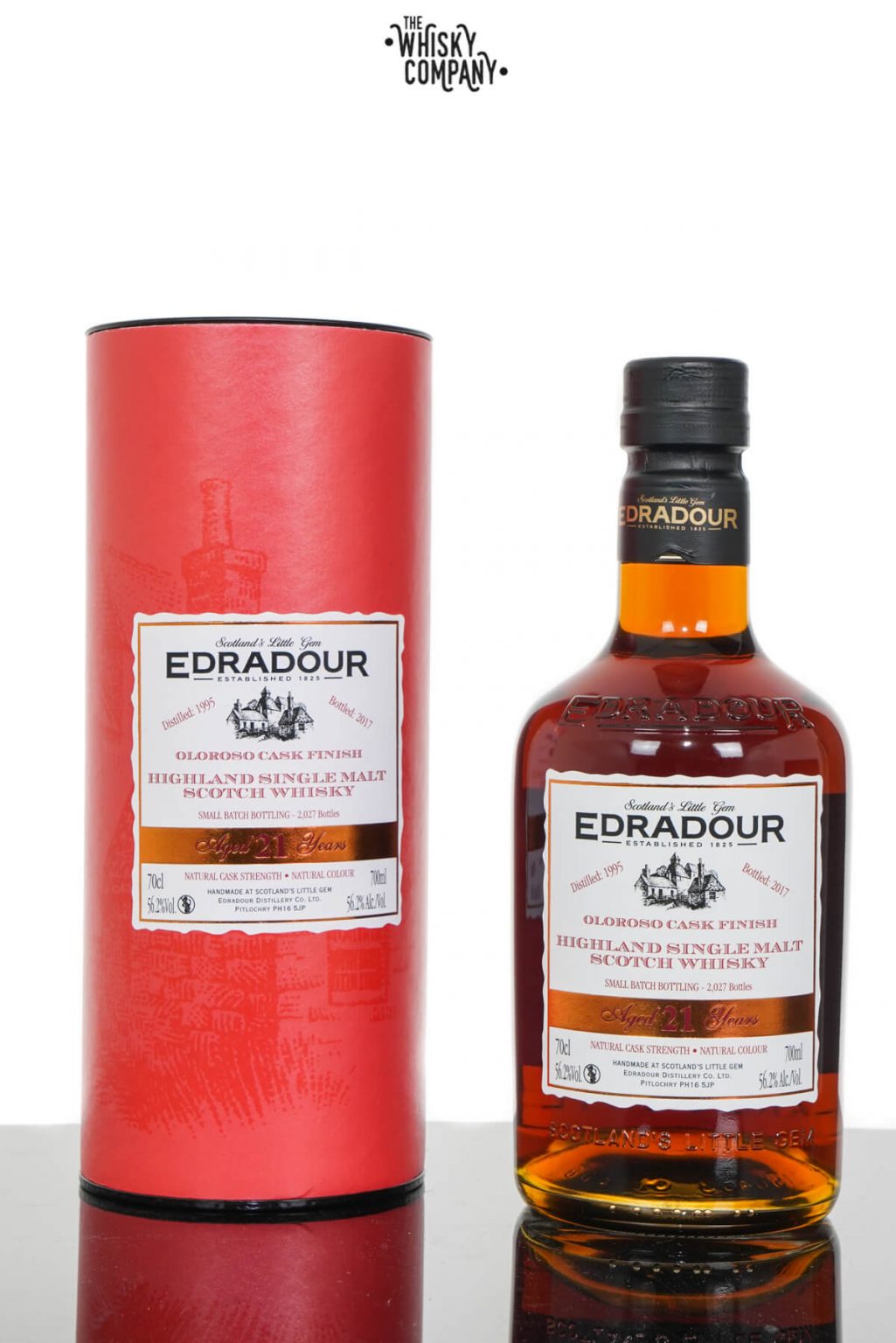 Edradour 1995 Aged 21 Years Scotch Whisky The Whisky Company