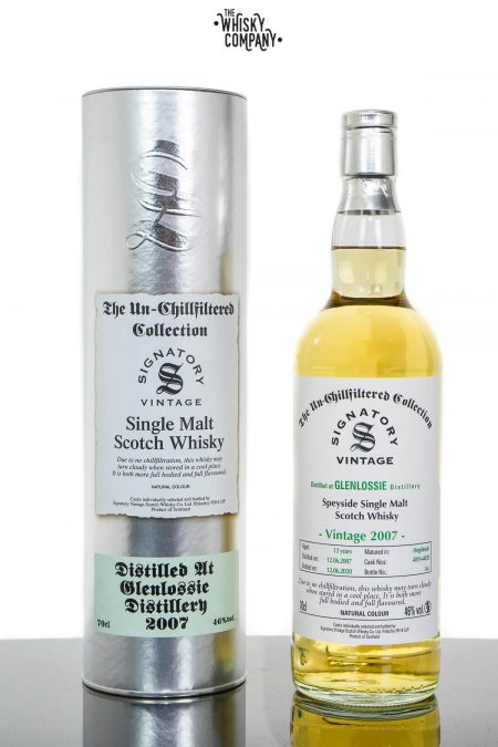 Glenlossie 2007 Aged 13 Years Single Malt Scotch Whisky - Signatory Vintage (700ml)