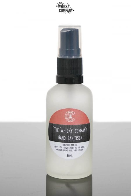 The Whisky Company Liquid Hand Sanitiser – Frosted Spray (50ml x 6)