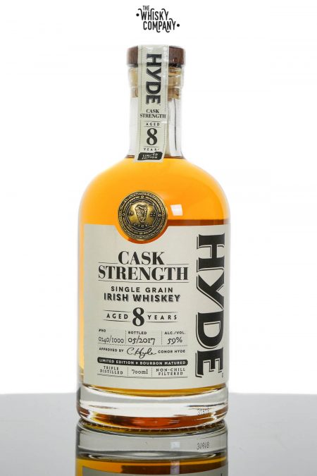 Hyde Aged 8 Years Cask Strength Single Grain Irish Whiskey (700ml)