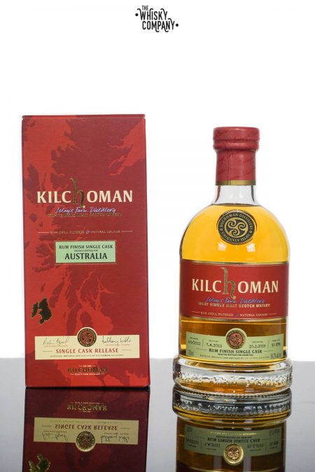 Kilchoman Rum Cask Finish Single Cask Australian Exclusive Single Malt Scotch Whisky (700ml)