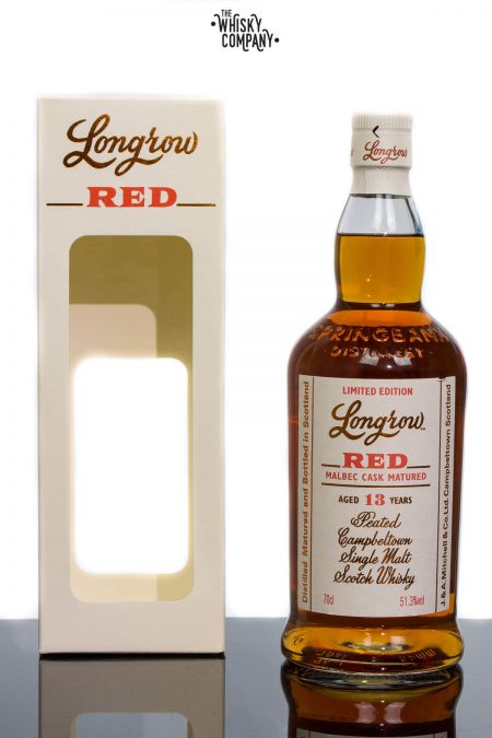 Longrow Red Aged 13 Years Malbec Cask Matured Peated Campbeltown Single Malt Scotch Whisky (700ml)