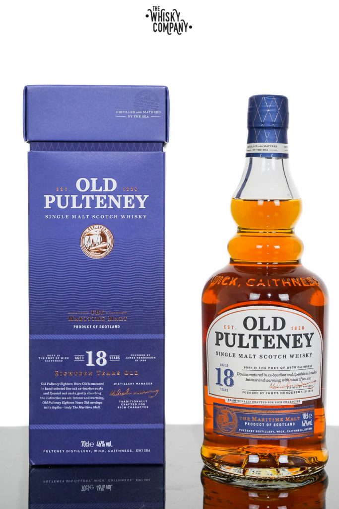 Old Pulteney Aged 18 Years Highland Single Malt Scotch