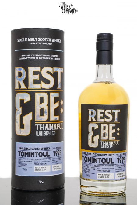 Tomintoul 1995 Aged 22 Years Old Single Malt Scotch Whisky - Rest and be Thankful (700ml)