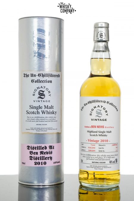 2010 Ben Nevis UCF 9 Years Old Single Malt Scotch Whisky – Signatory Vintage (700ml)