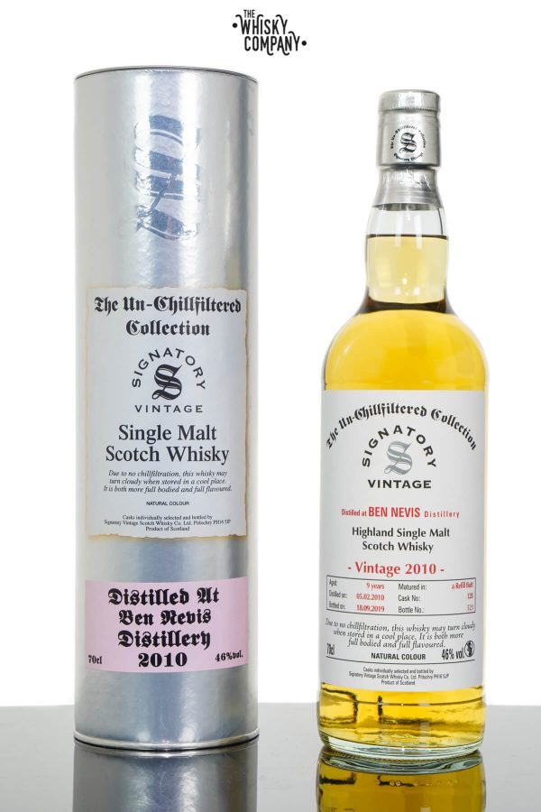 2010 Ben Nevis UCF 9 Years Old Single Malt Scotch Whisky – Signatory Vintage (700ml)