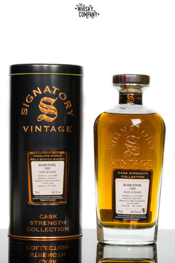Blair Athol 1988 Aged 28 Years Single Malt Scotch Whisky - Signatory Vintage (700ml)