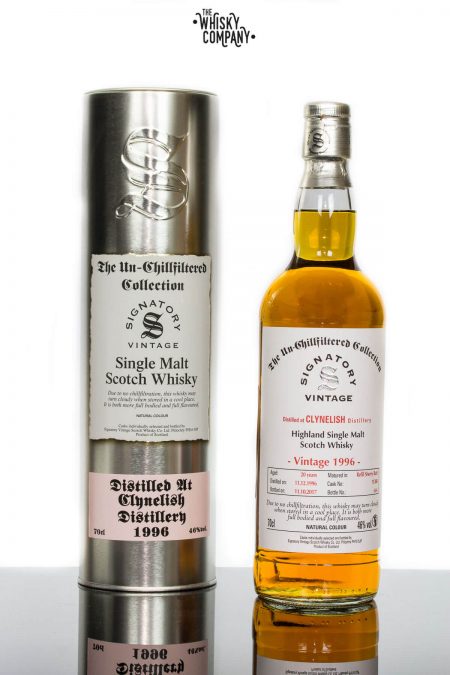 Clynelish 1996 Aged 20 Years Single Malt Scotch Whisky - Signatory Vintage (700ml)