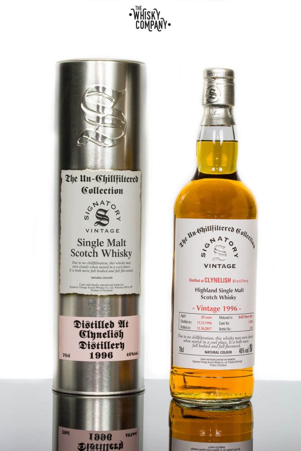 Clynelish 1996 Aged 20 Years Single Malt Scotch Whisky - Signatory Vintage (700ml)
