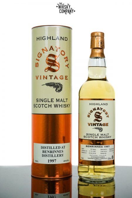 Benrinnes 1997 Aged 20 Years Single Malt Scotch Whisky - Signatory Vintage (700ml)