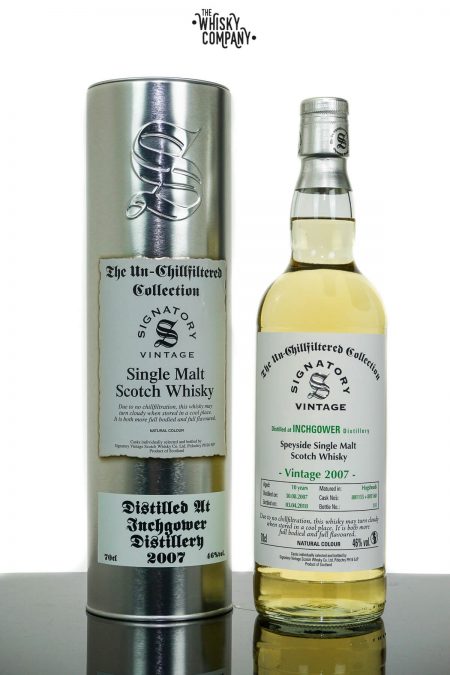 Inchgower 2007 Aged 10 Years Single Malt Scotch Whisky - Signatory Vintage (700ml)