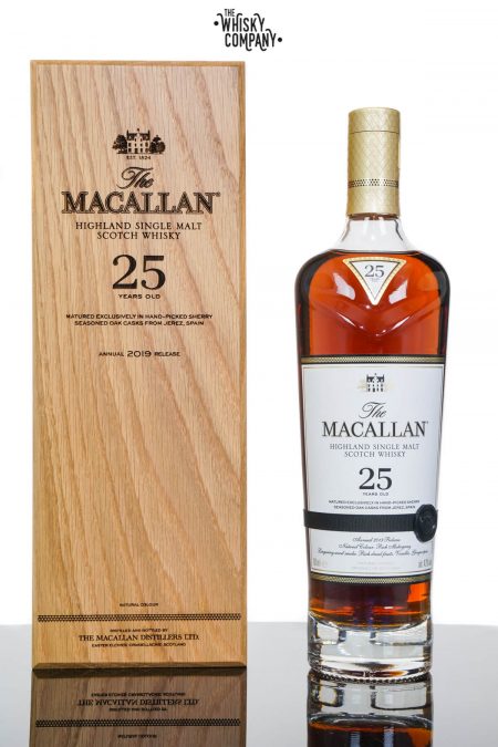 The Macallan 25 Years Old Sherry Oak 2019 Release Single Malt Scotch Whisky (700ml)