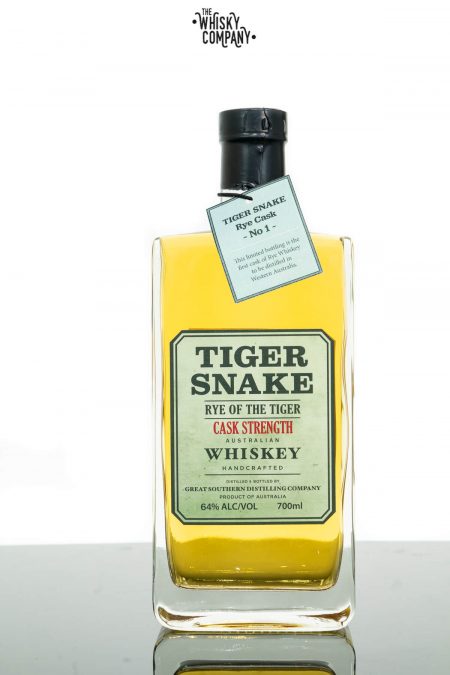 Tiger Snake Rye Of The Tiger Cask Strength Batch 1 Australian Whiskey (700ml)