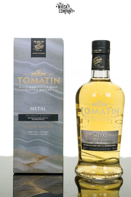 Tomatin Five Virtues Series Metal Highland Single Malt Scotch Whisky (700ml)