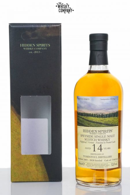 Tomintoul 2005 Aged 14 Years Single Malt Scotch Whisky - Hidden Spirits (700ml)