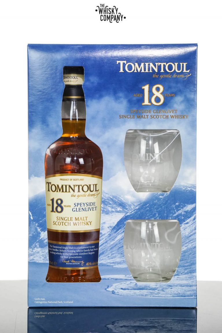 Tomintoul Aged 18 Years Speyside Malt Scotch The Whisky Company