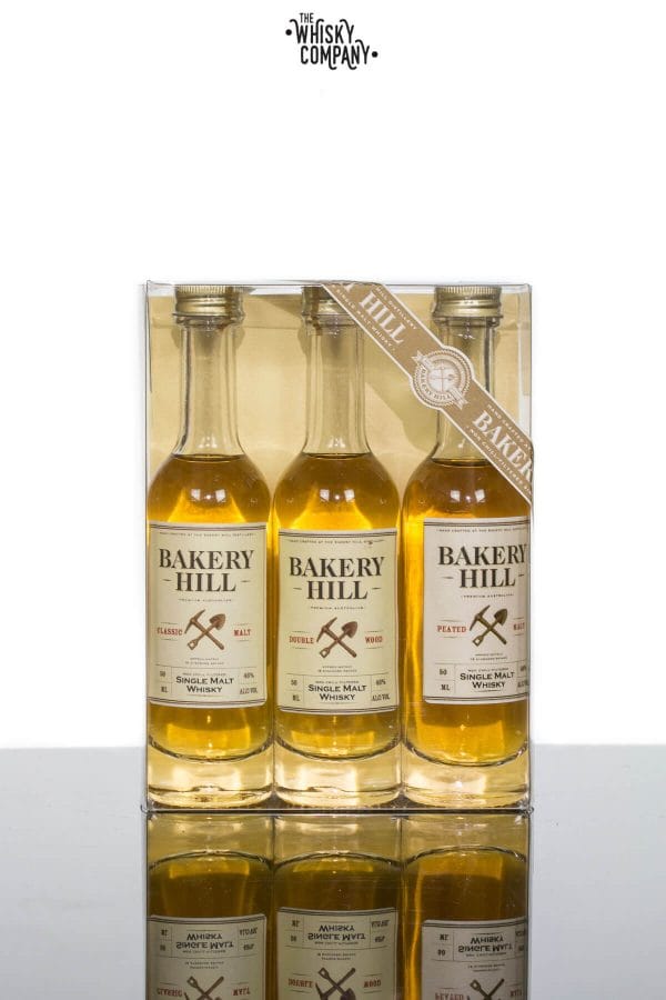 Bakery Hill Australian Single Malt Whisky Miniature Sample Range (3 x 50ml)