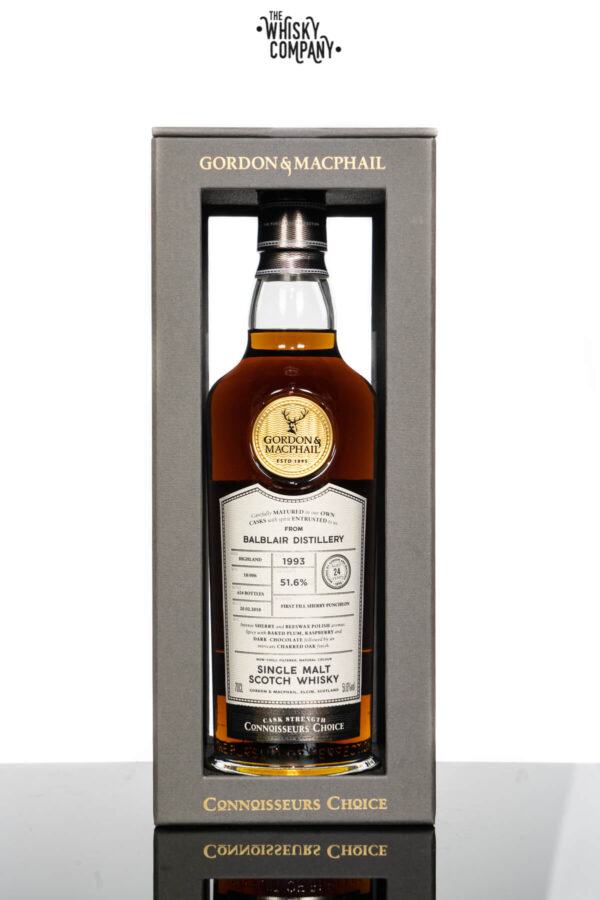 Balblair 24 Years Old 1993 Cask Strength Highland Single Malt Scotch Whisky Gordon & MacPhail (700ml)